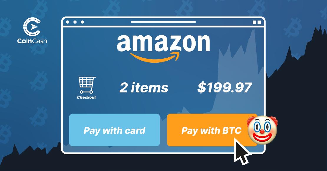 Amazon és a bitcoin elfogadás kacsa híre.